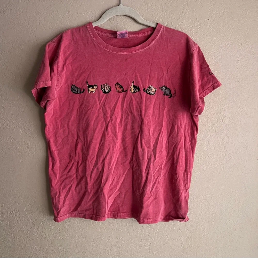 Crazy Cat Lady Wide Body Tee (would make a real cute crop top) - Picture 2 of 11